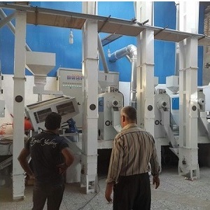 A line of rice mill machinery installed in North of Iran(1)a