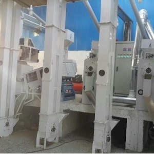 A line of rice mill machinery installed in North of Iran(2)b