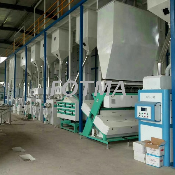 150吨/天新型成套自动碾米生产线