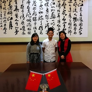 菲律宾客户造访我司  