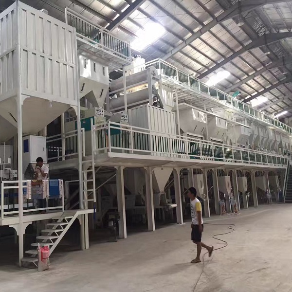 Complete Rice Processing Plant Workflow