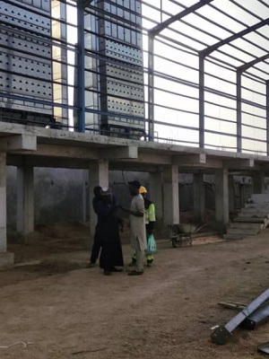 The 150TPD Complete Rice Milling Plant Begin to be Installed (5)