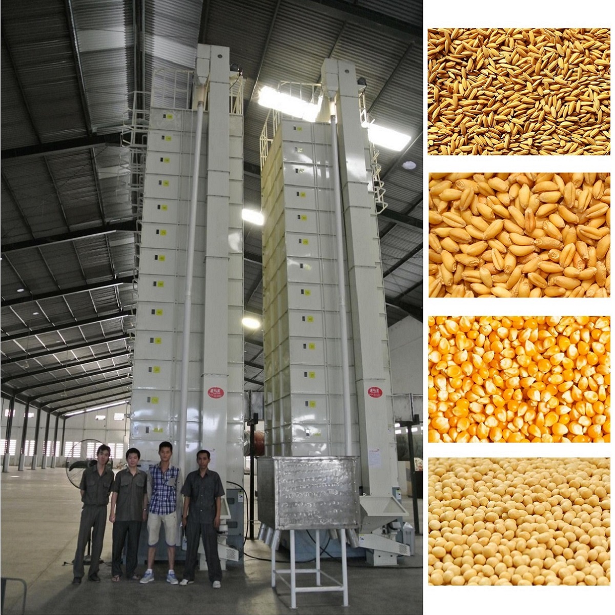5HGM Series 10-12 ton/ batch Low Temperature Grain Dryer 