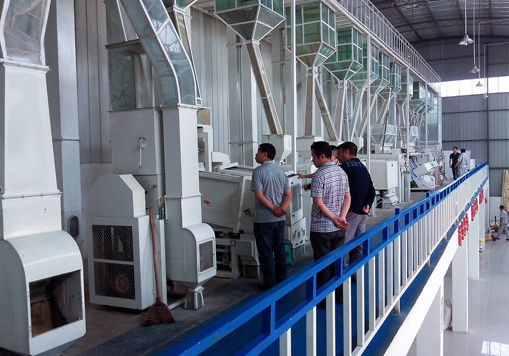 150TPD Complete Rice Milling Line in China