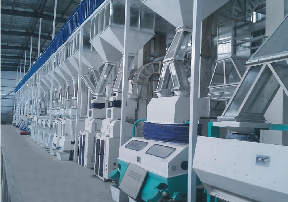 200TPD Rice Milling Plant in China