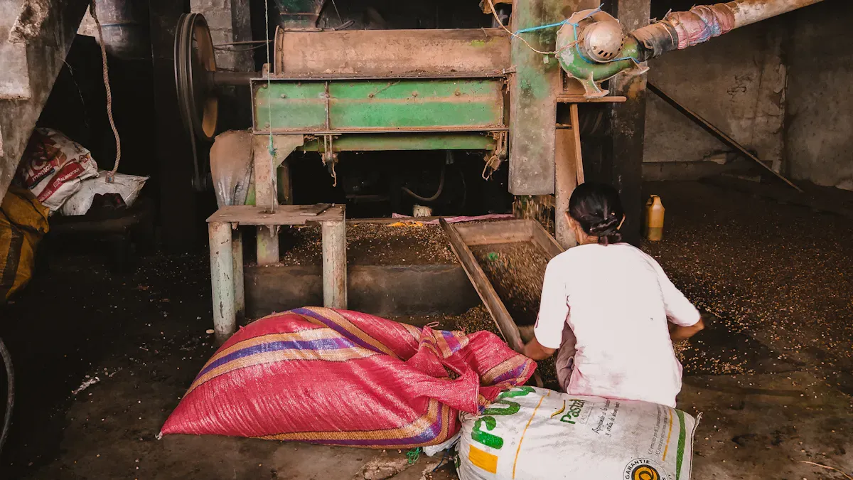 Combined Rice Mill Features