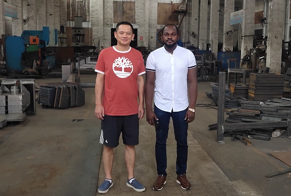 Customers from Nigeria Visited Us (1)
