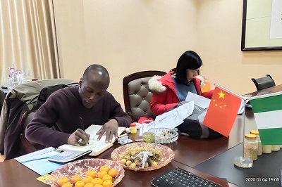 Nigerian Client Visited and Cooperated with Us (1)