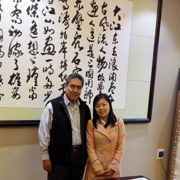 Our Old Friend from Guatemala Visited Our Company(3)