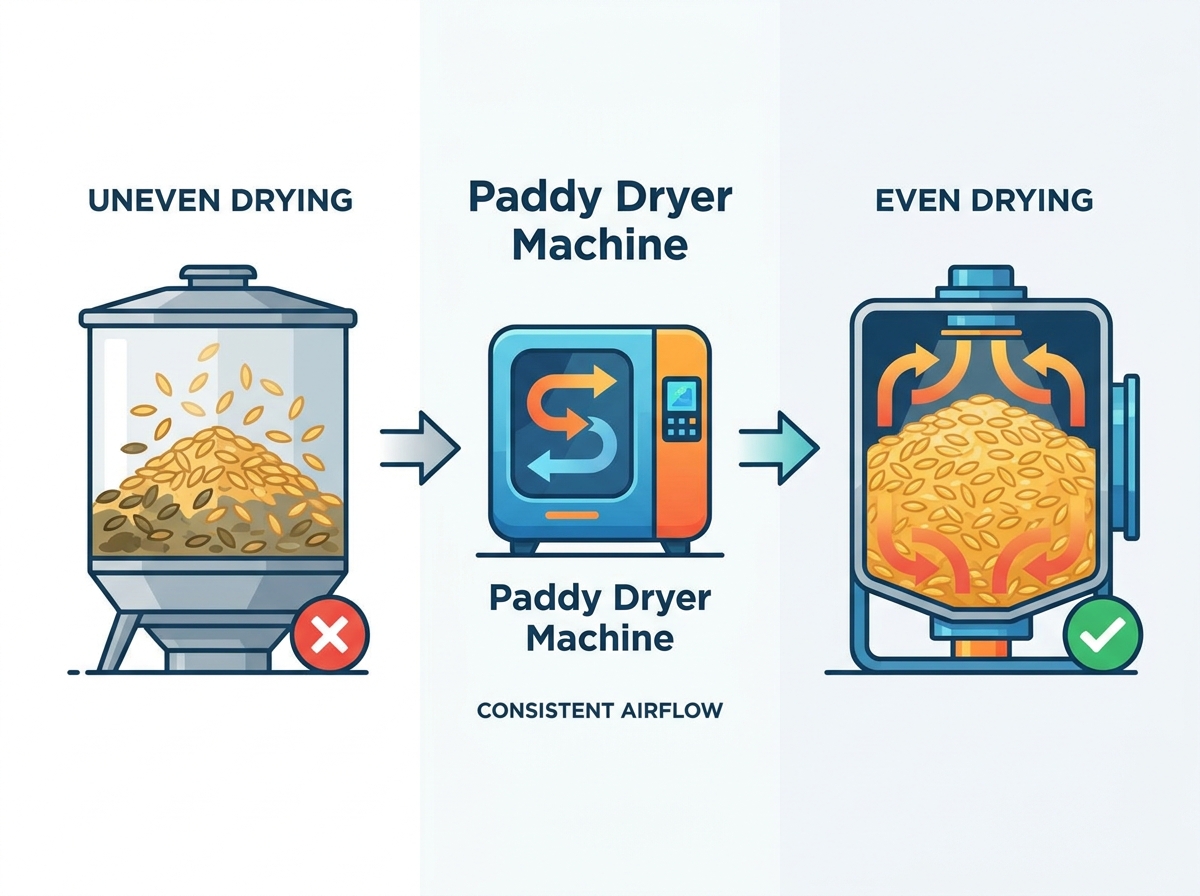 Paddy Dryer Machine Installation