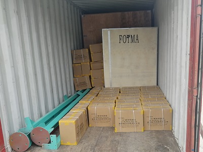 120TPD Complete Rice Milling Line Had Been Loaded (2)