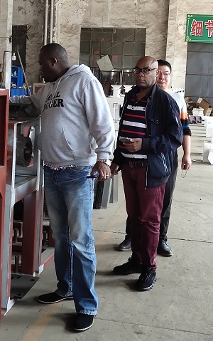 The Clients from Nigeria Visited Us (1)