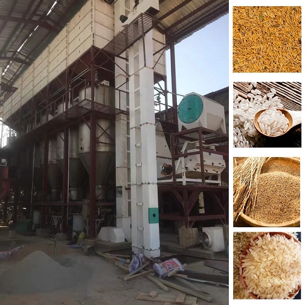  30-40 Ton/Day Complete Parboiled Rice Milling Plant 