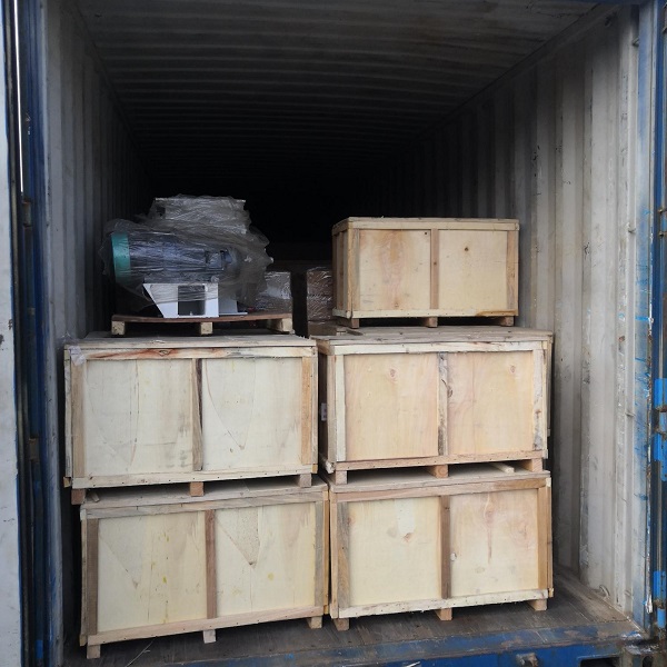 240TPD成套碾米设备装柜完成