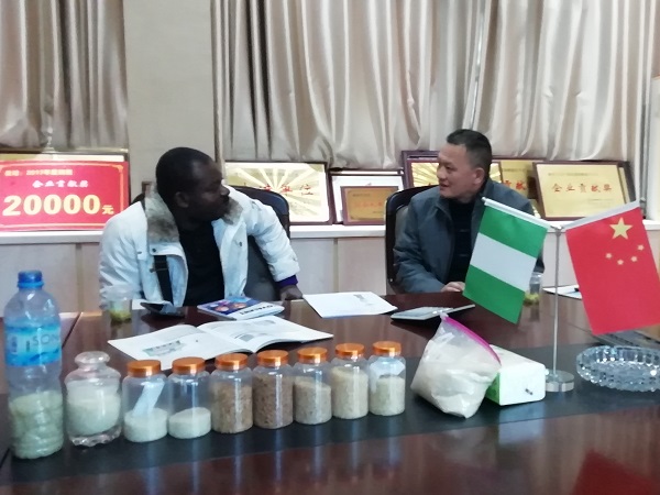 The Nigerian Customers Visited Our Company