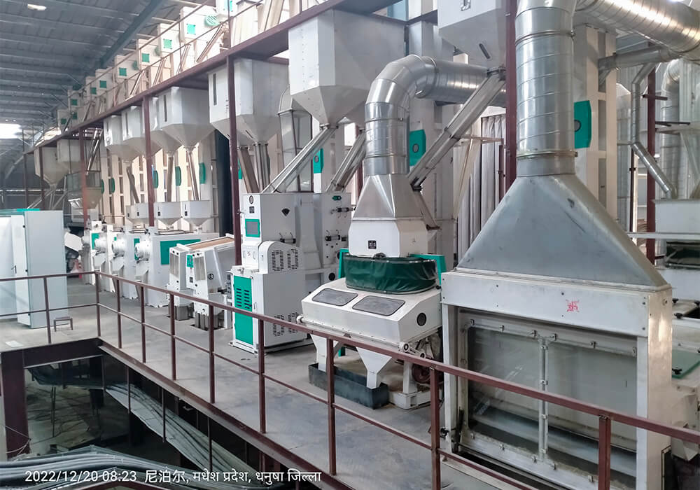 120TPD Rice Milling Line in Nepal