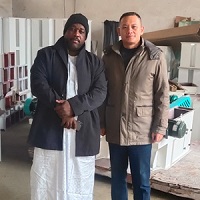 尼日利亚客户参观我司