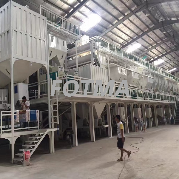 picture of rice manufacturing plant